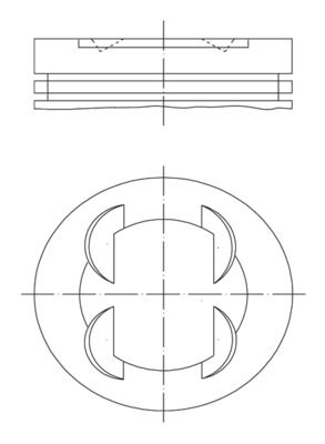 Stūmoklis MAHLE 681PI00109001