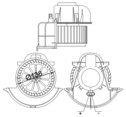 Компресор салону MAHLE AB113000S