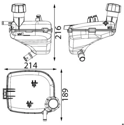 397 MAHLE BEHR HELLA TERMIKA CRT336000S