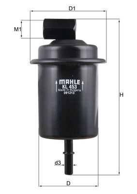 Fuel Filter MAHLE KL453