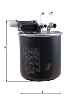 Fuel Filter MAHLE KL948