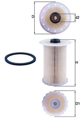 Fuel Filter MAHLE KX229D