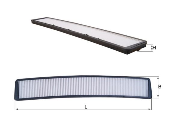 Filtras, salono oras MAHLE LA102