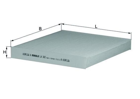 Filter, cabin air MAHLE LA343