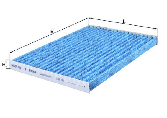 Filtras, salono oras MAHLE LAO396
