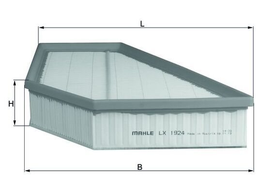 Oro filtras MAHLE LX1924
