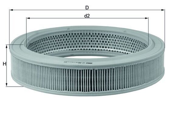 Air Filter MAHLE LX208