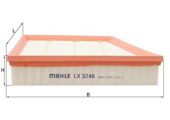 Повітряний фільтр MAHLE LX3246