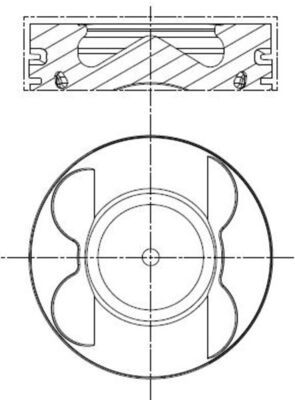 Поршень MAHLE 001 PI 00106 000