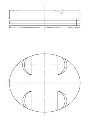 Stūmoklis MAHLE 005 24 00