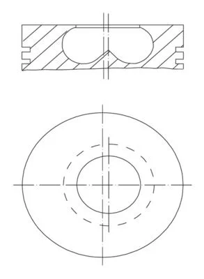 Поршень MAHLE 007 04 00