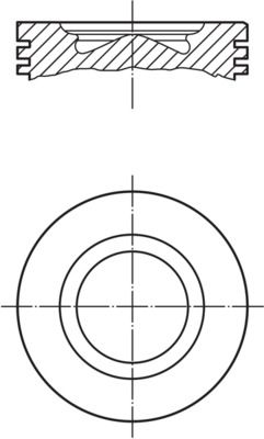 Stūmoklis MAHLE 007 PI 00170 000