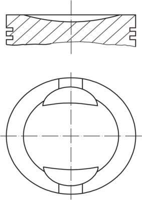 Piston MAHLE 009 36 00