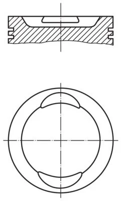 Поршень MAHLE 0094100