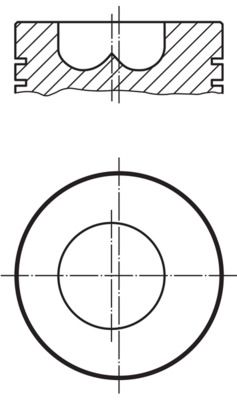 Поршень MAHLE 0098902