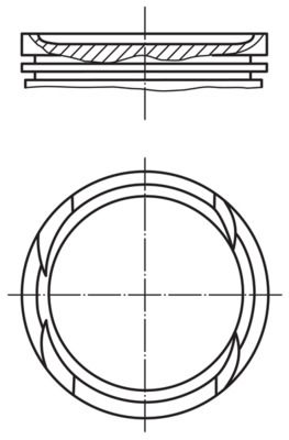 Поршень MAHLE 010 05 00