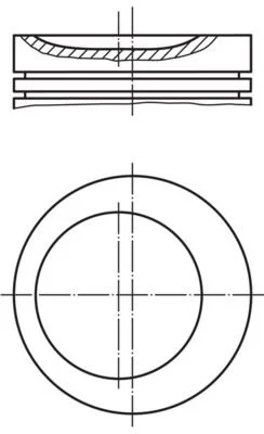 Поршень MAHLE 011 62 01