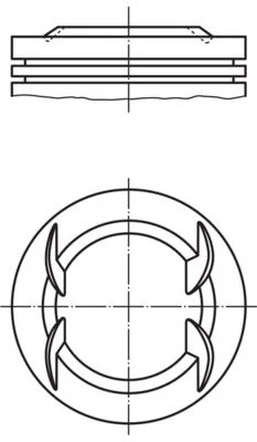 Stūmoklis MAHLE 011 PI 00111 000