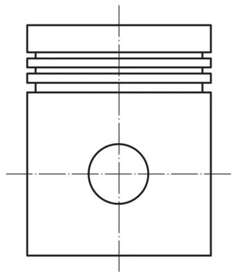 Поршень MAHLE 012 12 00