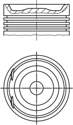 Stūmoklis MAHLE 012 20 00