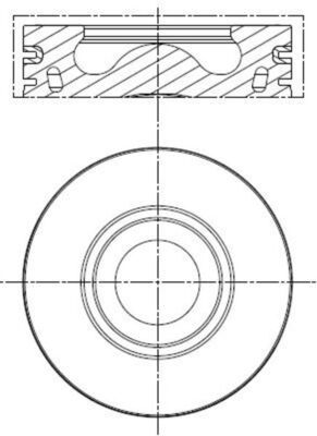 Поршень MAHLE 013PI00136000