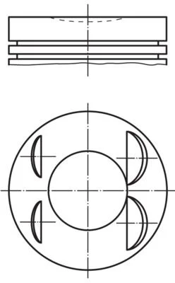 Stūmoklis MAHLE 021 PI 00127 000