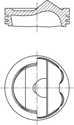 Stūmoklis MAHLE 028 PI 00124 000