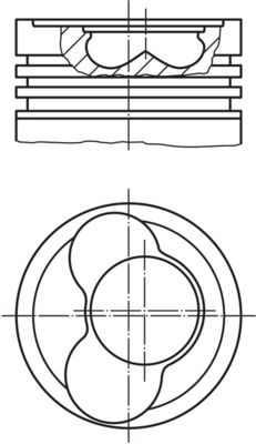 Stūmoklis MAHLE 0305902