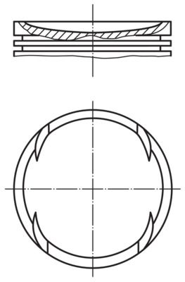 Stūmoklis MAHLE 030 64 01