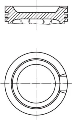 Поршень MAHLE 033 14 00