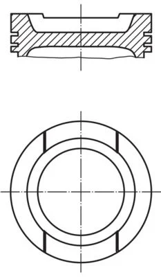 Поршень MAHLE 033 20 01