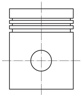 Stūmoklis MAHLE 037 36 00