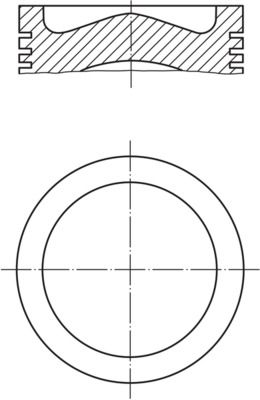 Stūmoklis MAHLE 039PI00125000