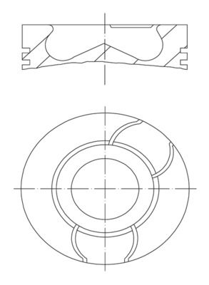 Stūmoklis MAHLE 040 03 00