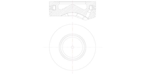 Stūmoklis MAHLE 081 PI 00105 000