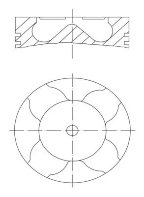 Stūmoklis MAHLE 229 06 00