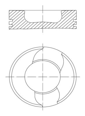 Stūmoklis MAHLE 229 41 00