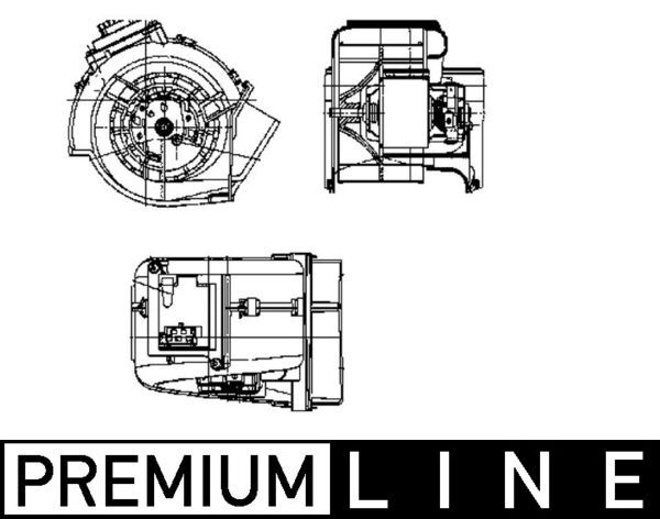 Vidaus pūtiklis MAHLE AB 62 000P