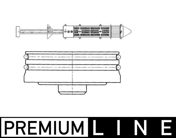 Осушувач, система кондиціонування повітря MAHLE AD190000P