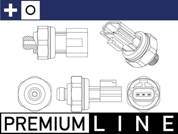 Slėgio jungiklis, oro kondicionavimas MAHLE ASE 11 000P