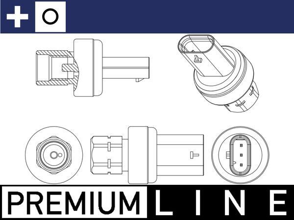 Натискний перемикач, система кондиціонування повітря MAHLE ASE13000P