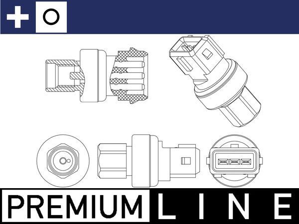 Натискний перемикач, система кондиціонування повітря MAHLE ASE14000P