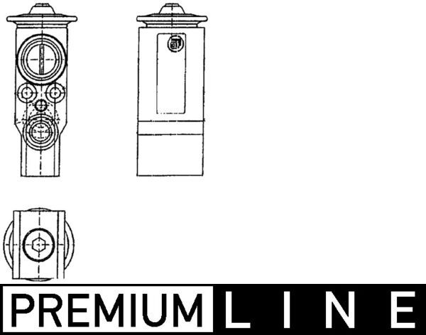 Expansion Valve, air conditioning MAHLE AVE90000P