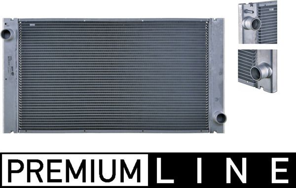 Radiator, engine cooling MAHLE CR 1095 000P