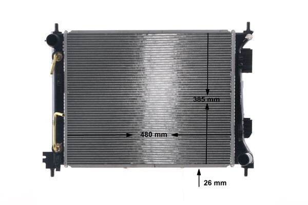 Radiatorius, variklio aušinimas MAHLE CR 2269 000S