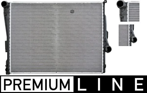 Радіатор, система охолодження двигуна MAHLE CR 458 000P