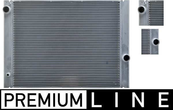 Радіатор, система охолодження двигуна MAHLE CR 511 000P