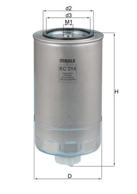 Fuel Filter MAHLE KC214