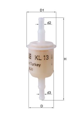 Fuel Filter MAHLE KL13