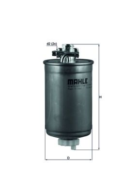 Fuel Filter MAHLE KL180